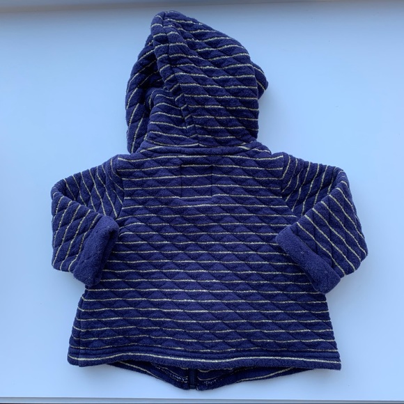 2/$10 GYMBOREE Baby girl hoodie sweater 6-12m - Picture 3 of 3